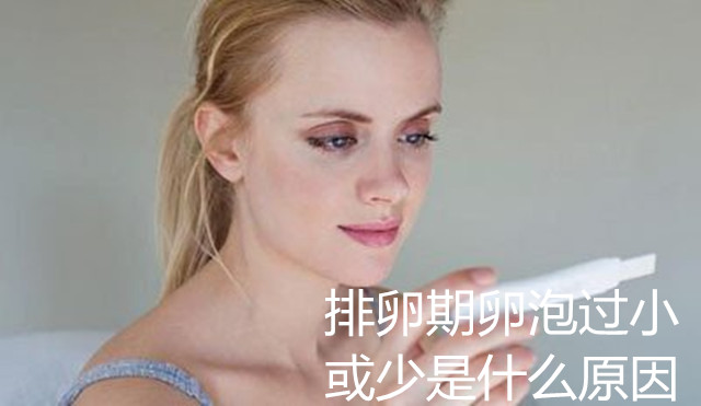 排卵期卵泡过小或少是什么原因